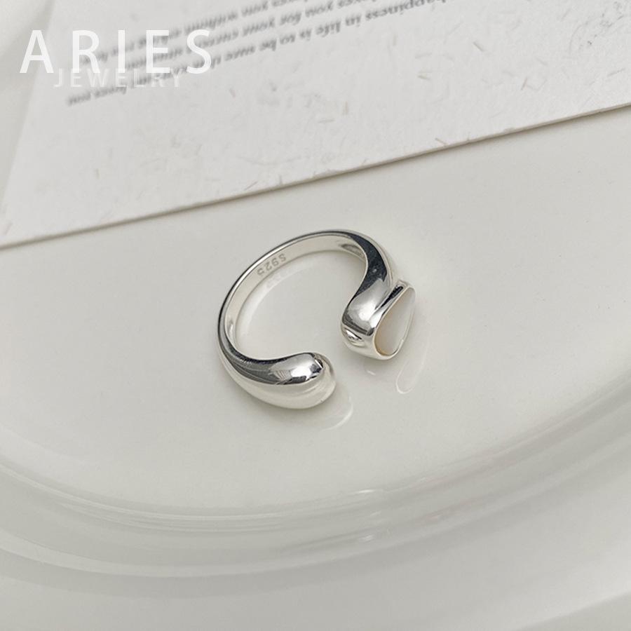 Adjustable Water Drop Ring: Fashionable, Stackable, Personalized Hip Hop Style for Women
