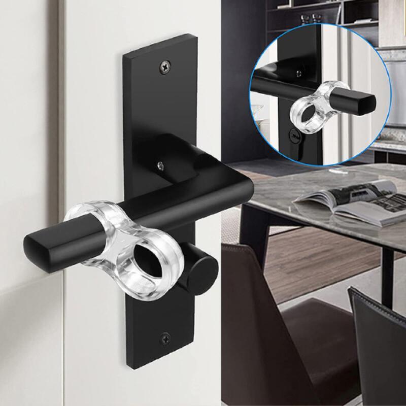 1pc Premium Soft Durable Shock-Absorbing Door Stopper Rings | Quiet, Easy-To-Install, Suitable for Home Office Door Protection Use