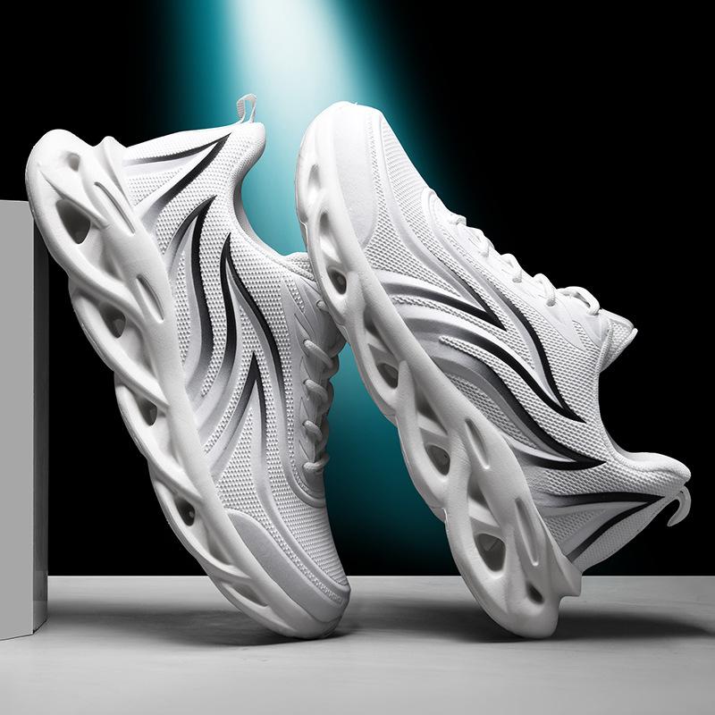 2025 New Four Seasons Foreign Trade New Men's Shoes Trendy Shoes Mesh Lightweight Casual Sports Shoes Dad Shoes Foreign Trade Running Shoes