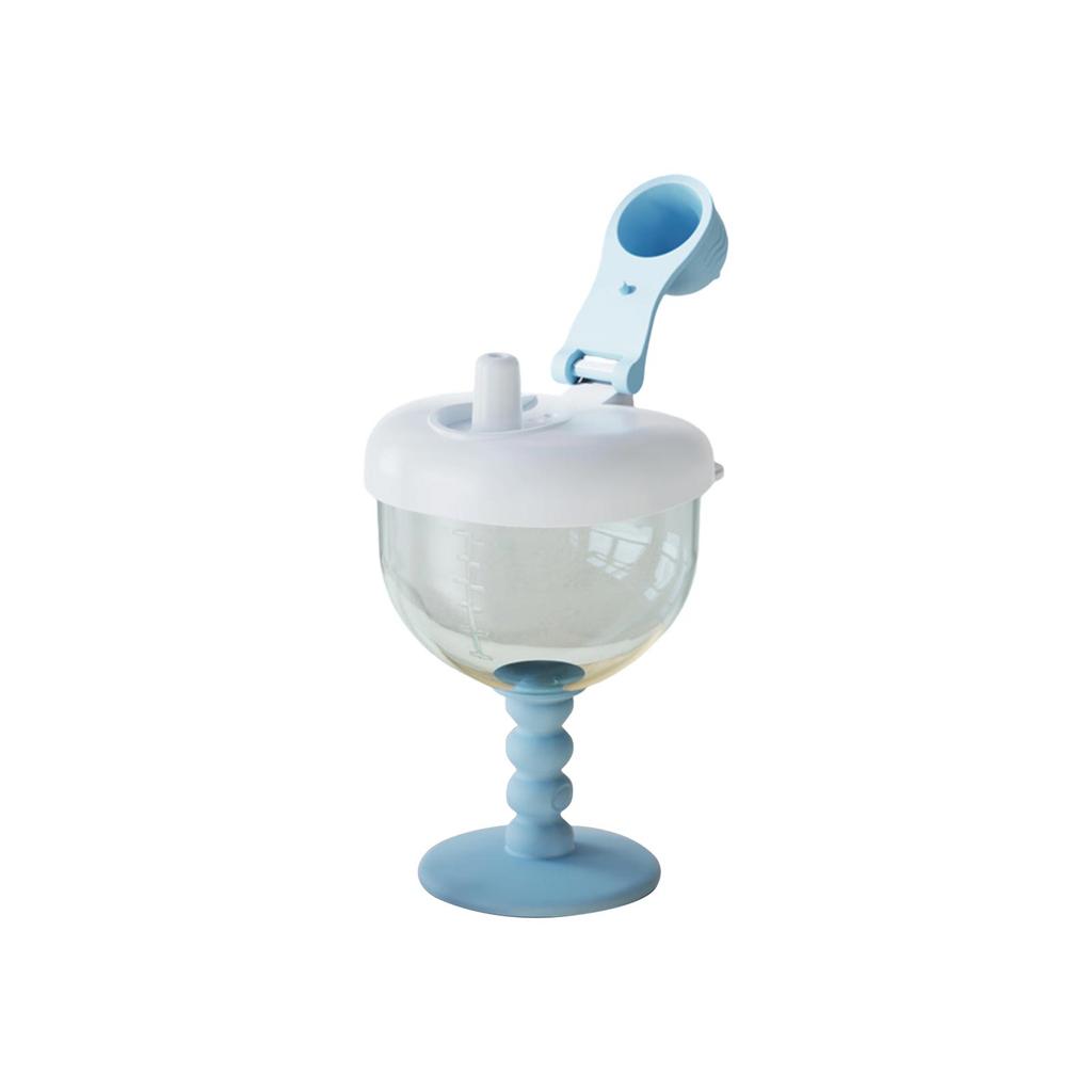 Baby Sippy Cup With Stem, Children's Straw Water Cup, Drop-proof With Scale.