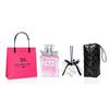 Perfume Miss Flower Light Fragrance 5ml + White Peach Aromatherapy + Ceramic Black Makeup Bag Privilege