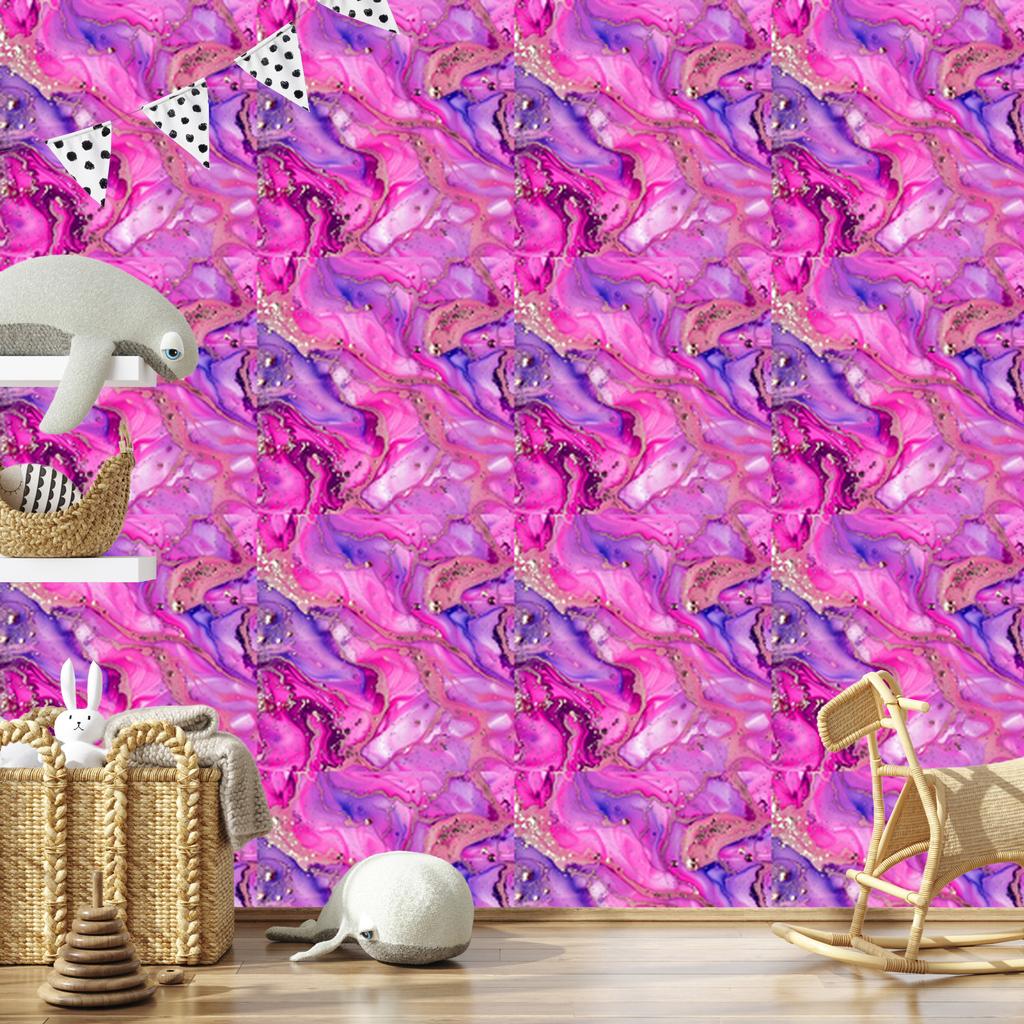 Ink Violet, Purple and Lavender Wallpaper for Living Room and Bedroom 50x1000