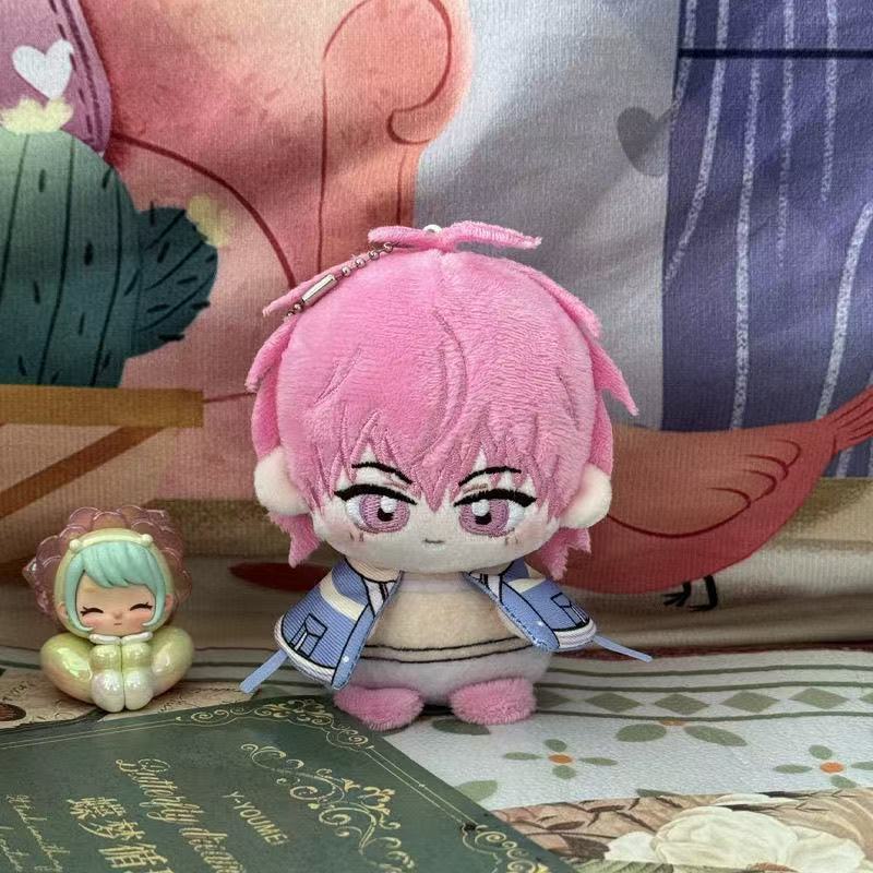 Link Click Liu Xiao Keychain Gift Backpack Pendant Cute Figure Plush Stuffed Cotton Doll Boy Girl Toys