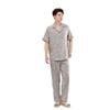 1011 New Cloud Cotton Men's Pajamas Short-sleeved Trousers High-end Soft and Comfortable Can Be Worn Outside Loungewear Suit