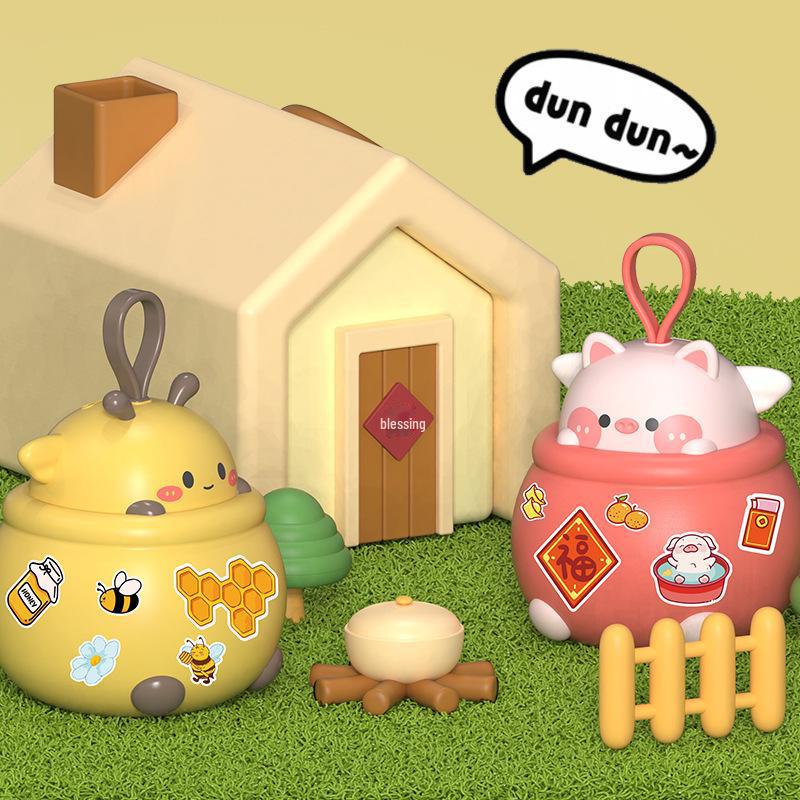 Pusculiță pentru copii cu blocare - Jucărie DIY de mare capacitate