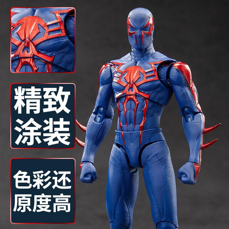 Genuine ZDTDS Toy Spider Man Legends 1 10 SpiderMan 2099 Miles Morales Action Figure Adult Collectible Toy Gift
