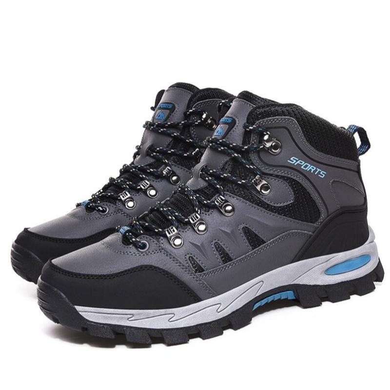 Outdoor High-Top Couple Mountain Climbing Shoes Autumn Winter Travel Sports Independent Station Non-Leather Casual Sh