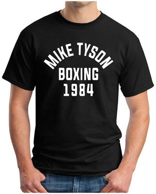 Om3 Mike Tyson 1984 Black Unisex T-shirt Boxing Heavyweight Champion Ko