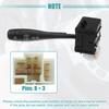 X Autohaux Car Steering Column Turn Signal Switch Cruise Control Switch 25540-64Y00 for Nissan Pathfinder Pickup D21 1994-1995