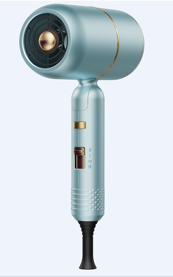 

Hair dryer blue quick dry large air volume синій