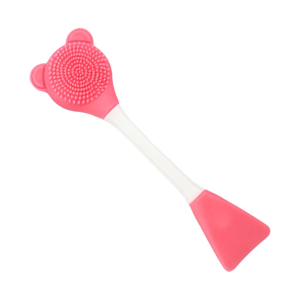 1Pc Soft Silicone Face Wash Brush Gentle Cleansing Tool for Skincare Routine Multi Functional Mask Applicator Makeup Blender
