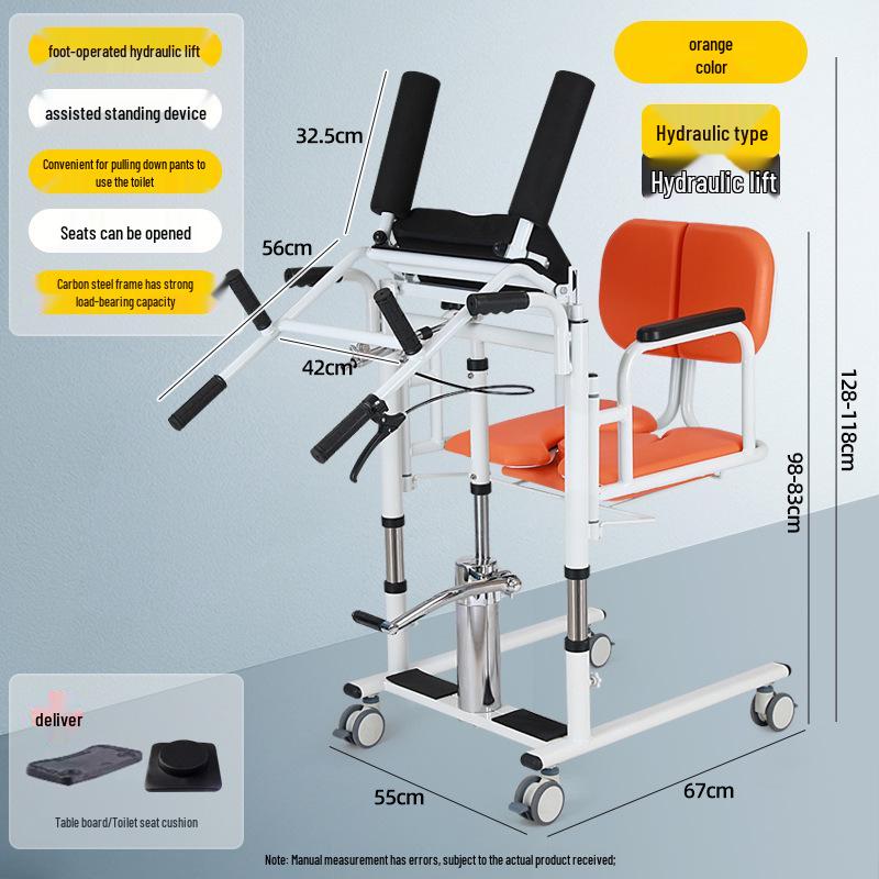Home Use Hydraulic Lift for Elderly and Bedridden Patient Transfer