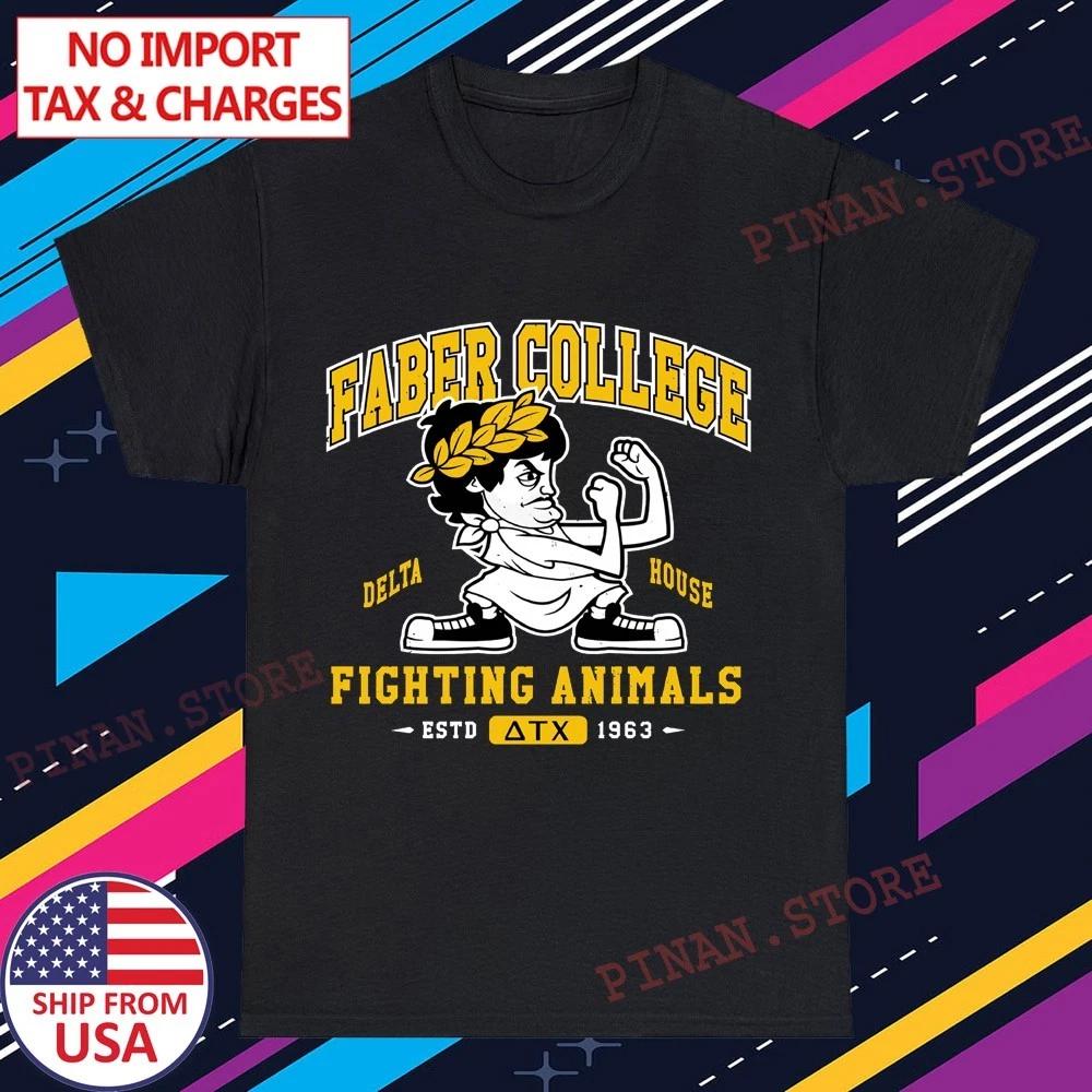 Faber College Animal House Men s Black Navy Size S-5XL S
