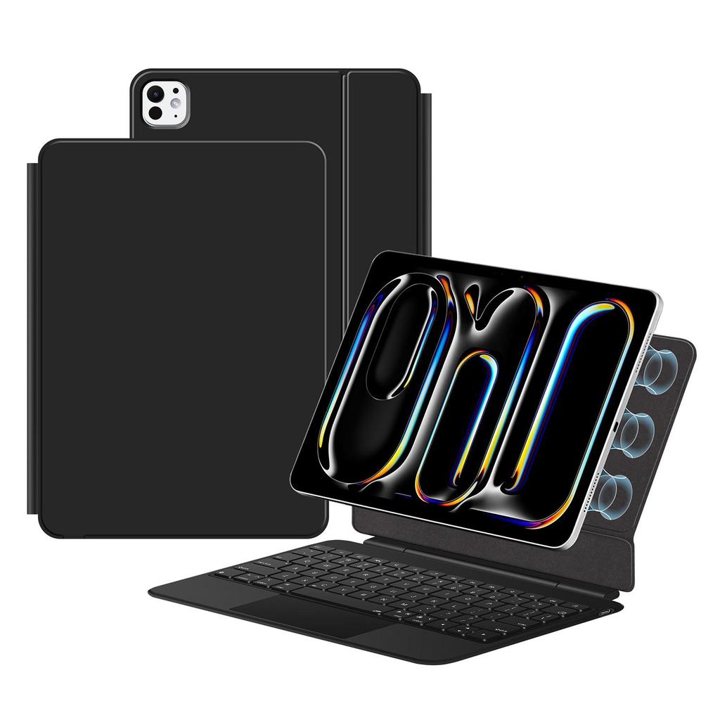 iPad Tablet Bluetooth Touch Keyboard: Compatible with 6-row Magic Keyboard for iPad Air7/6, Pro13, Second Generation