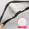 New For VW Volkswagen Nivus D Type Flat Bottom Steering Wheel Cover Breathable Anti-Sweat Auto Decoration Interior Accessories