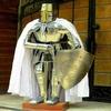 Medieval purtabil Knight Crusader Costum complet de armură Replica costumului de Halloween