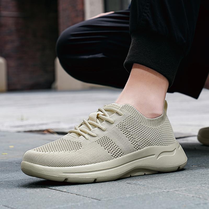 Brand Sneakers Men's Shoes Summer Breathable Mesh Sports Black Versatile Casual Soft Sole Tennis Men's Jogging Tenis Masculino