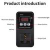 Smart Humidity Controller AC110-220V Digital Controller Switch W2023 Humidifier Control Socket Hygrometer Thermostat EU US Plug