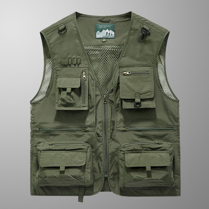 Spring Autumn and Summer Versatile Items In Stock Fashionable and Trendy Wearing Vests Jeep Men's Wear