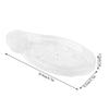 2 Pack Oval Shape Soap Holder Plastic Soap Storage Tray Easy Install Soap Rack  Shower Rail