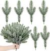 Artificial Pine Needle Green Plants for Christmas Tree and Indoor Flower Arrangements