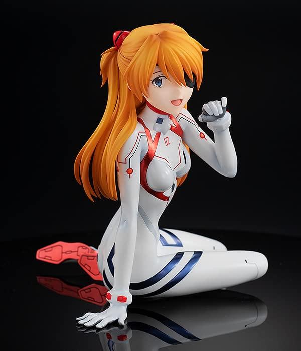 KADOKAWA KDcolle Thrice Upon a Time and Mari Newtype Cover Scale Plastic Painted Complete Figure Evangelion 3.0+1.0 Asuka, Rei, ver. 1/8