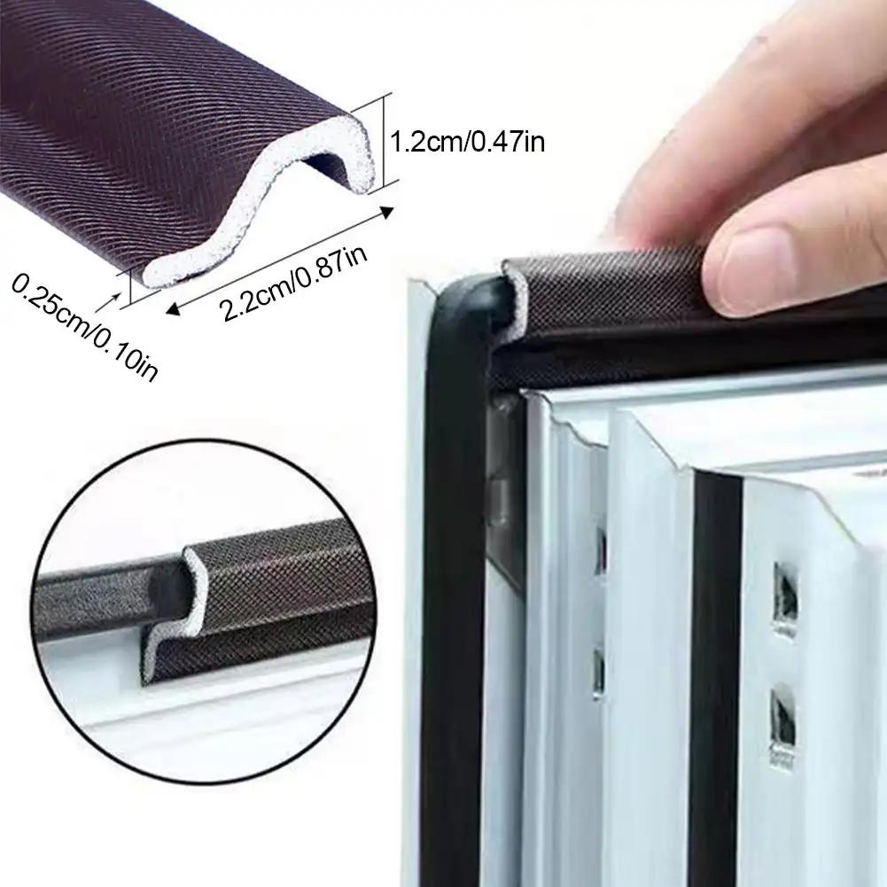 6/10M Acustic Foam Window Sealing Strip for Casement Window Seal Soundproof Foam S Weather Stripping Door Seal Gap Filler Tape