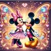 Disney ציור יהלומים 5D מיקי מיני ערכת פסיפס תפר צלב קישוט לבית מדבקת קיר מתנה בעבודת יד DIY
