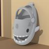 KIDMI Boys Girl Shark Slides Non-Slip Open Toe Cloud Sandals Cute Comfy Cushioned Thick Sole Slippers Cartoon Shower Slippers
