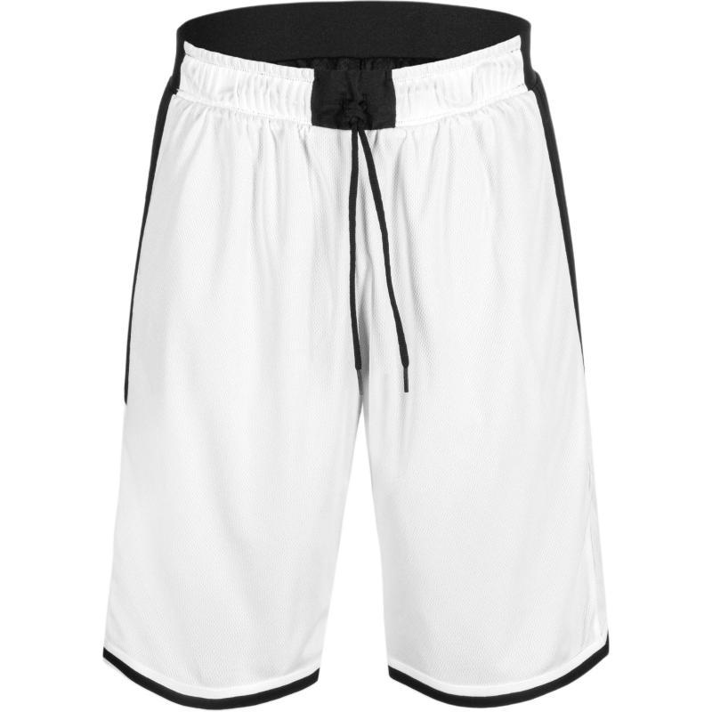 DECATHLON TARMAK SH500R Color-blocked Reversible Breathable Basketball Pants Unisex Black/White
