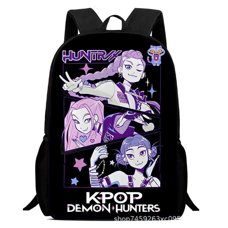 Kpop Witch Hunter Group Schoolbag High Definition Printing Casual Light Backpack Primary School