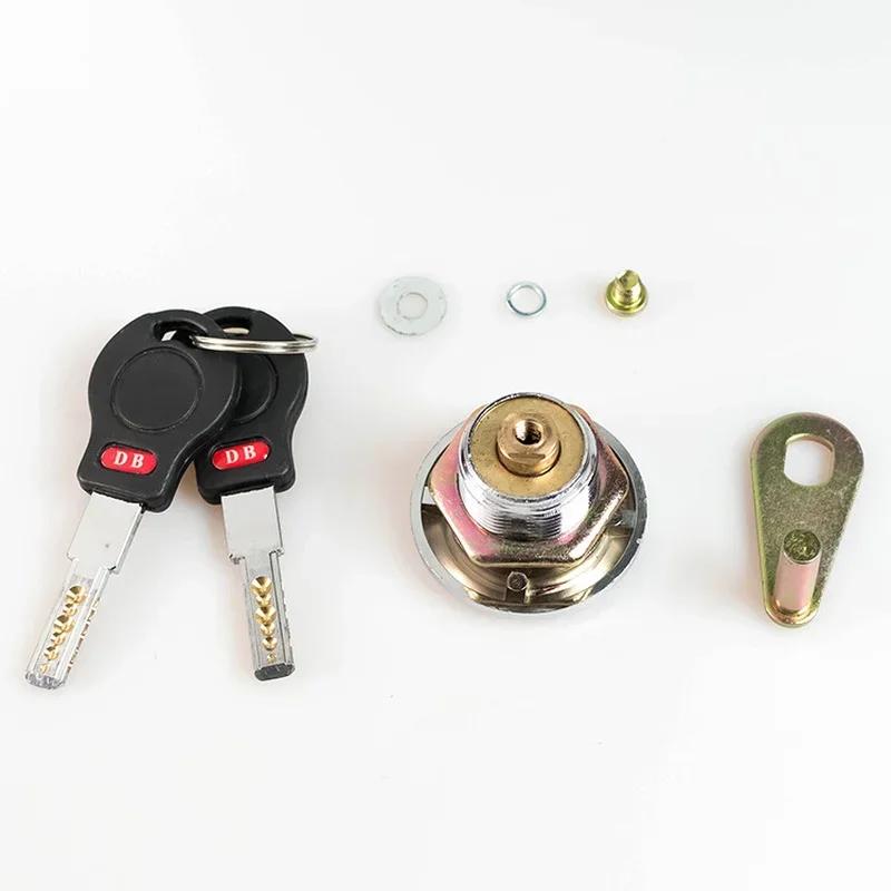 Emergency Lock 203A, Anti-theft lock,Electronic Safe Deposit Box key/lock,Unable To copy,Copper Cylinder