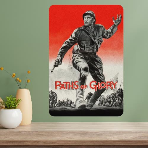 Paths of Glory Classic Movie Metal Poster Sign 20x30cm(7.8x11.8inch)