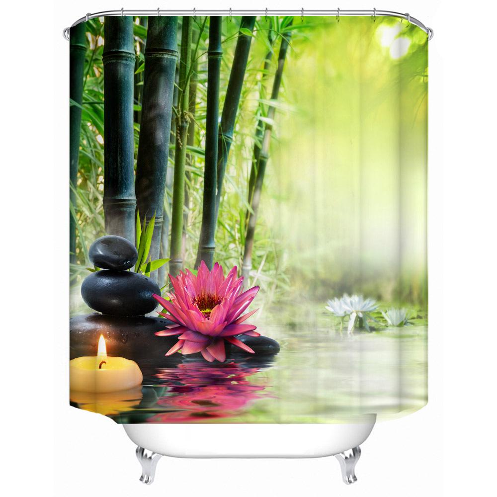 JINRUN Baie îngroșată, perdea impermeabilă, rezistentă la mucegai, perdea de duș, partiție de duș, perdea de duș, perdea de baie fără perforații