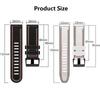 Classic 22 26MM Leather+Silicone Watch Band Straps For Garmin Fenix 7X 7 6X 6 Pro 5X 5 Epix Gen 2 Smartwatch Easyfit Wristbands Bracelet