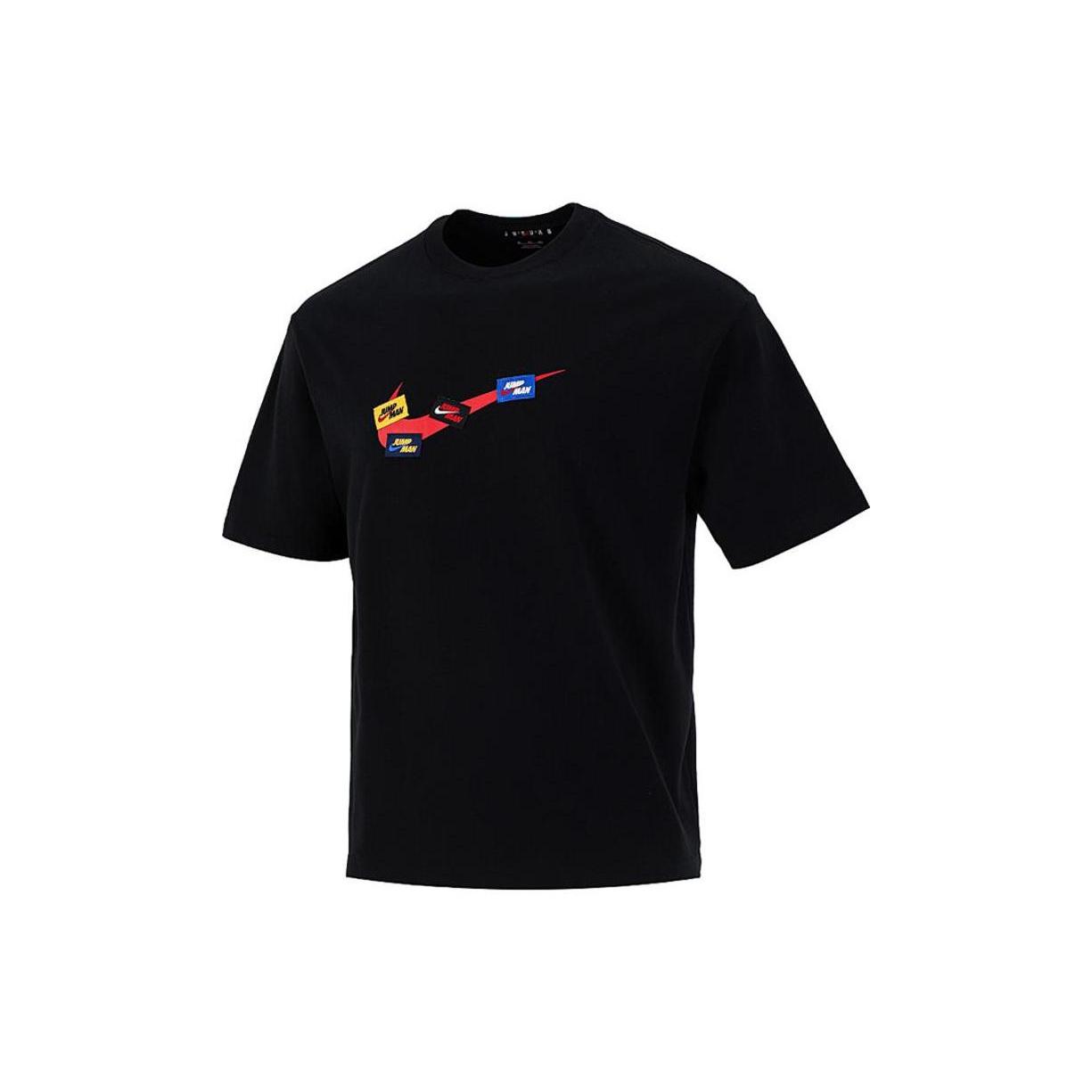 Air Jordan Jumpman 85 Printing Round Collar Sports Men s Black DA9899-010