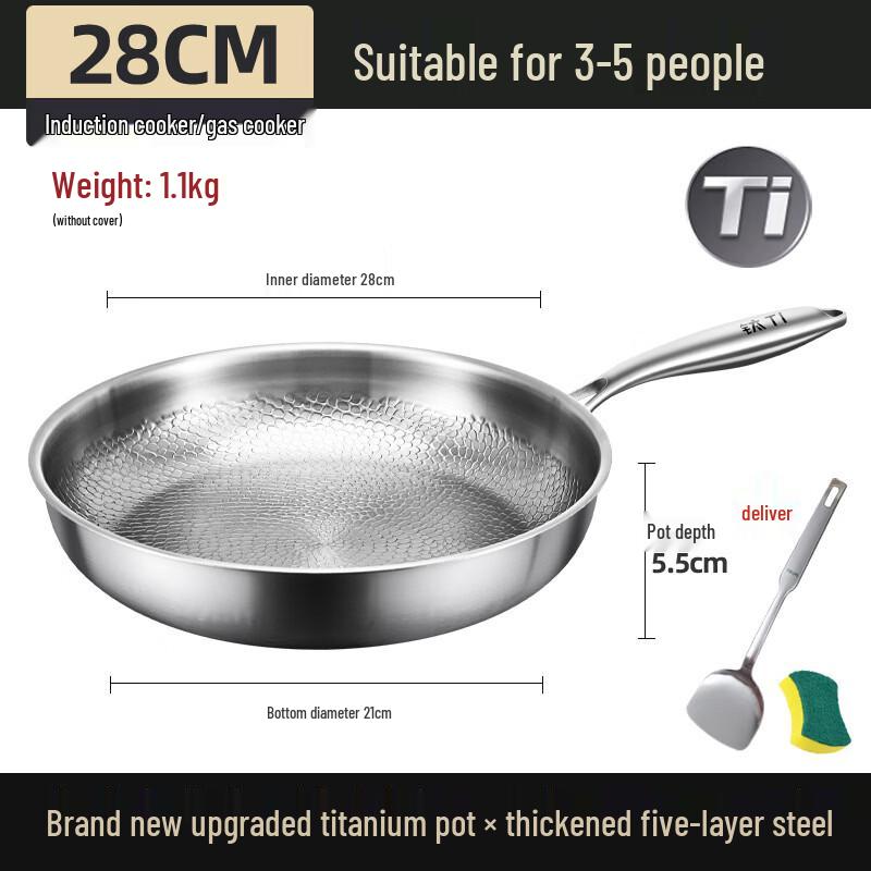 Titanium Non-Stick Frying Pan