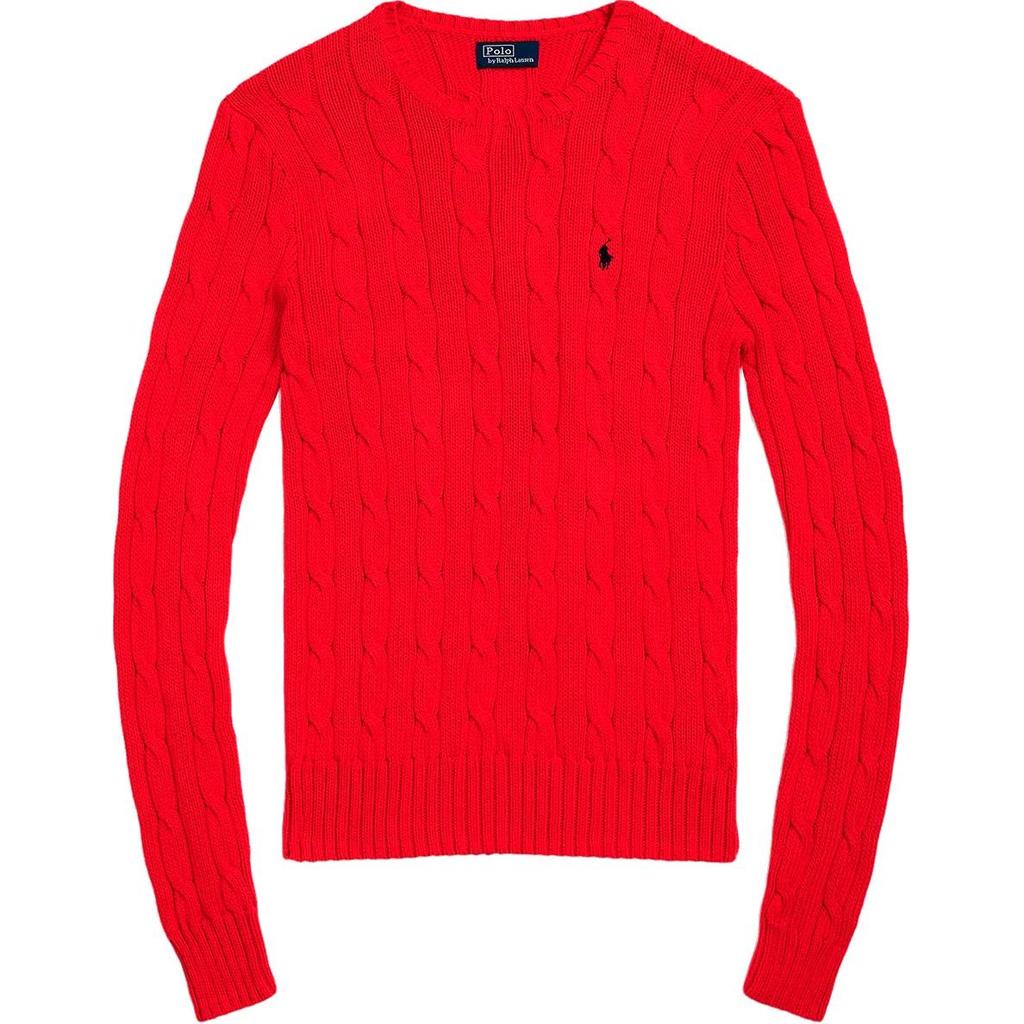 Polo Ralph Lauren Embroidered Logo Crew Neck Long Sleeve Sweater Women Sweater 211891640-026