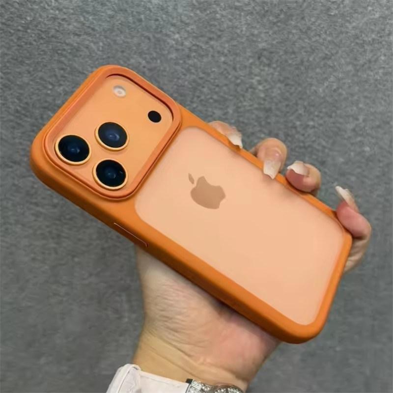Mit Kamerasteuerungstasten-Hülle für iPhone 17 Pro Max 17Pro Schlanke Matte Durchscheinende PC TPU Stoßfeste Hülle für iPhone 17 Air