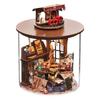 Niet-giftige Mini Doe-het-zelf Kit Voor Het Maken En Monteren Van Poppenhuis Kamer Modellen Speelgoed Huis- En Slaapkamerdecoraties Met Meubels Houten Ambachten