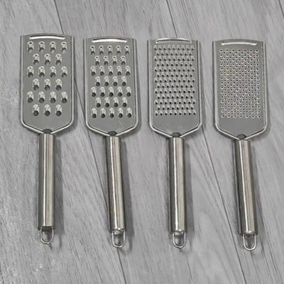 Stainless Steel Long Handle Cheese Grater Cheese Baking Grater Lemon Zest Kitchen Gadget