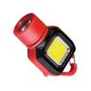 Portable Outdoor Flashlight Keychain Rechargeable LED Mini Light Keychain  Camping