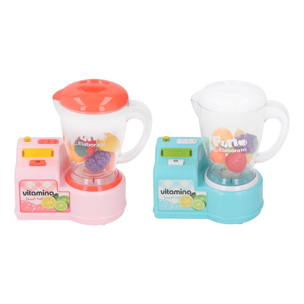 Blender Toy Kitchen Accessories Pretend Play Appliance Toy Interactive Educational Smoothie Maker Bl