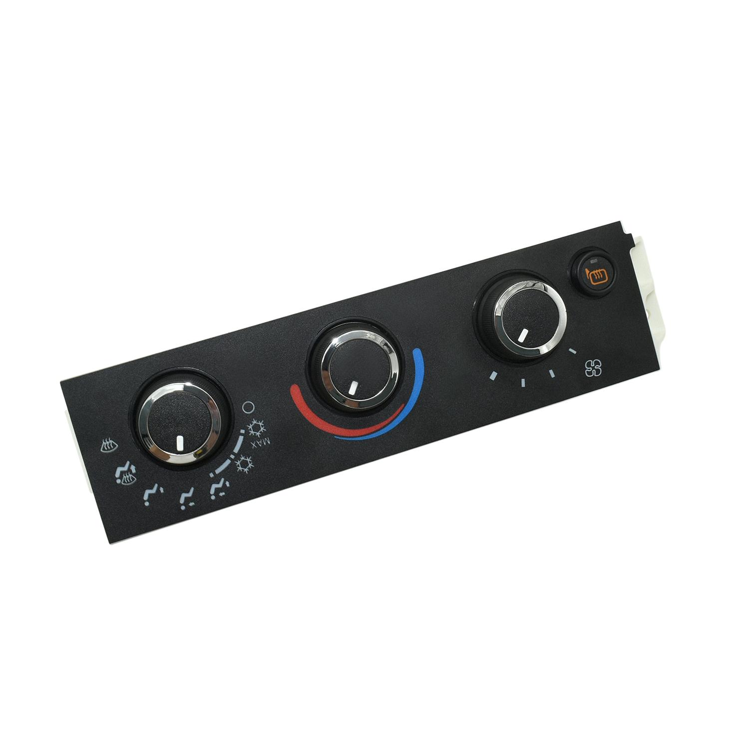 599294 AC Heater Control Module Panel with Defogger Switch for 1996-2021 Chevy Express GMC Savana 1500 2500 3500 Replaces 15858579