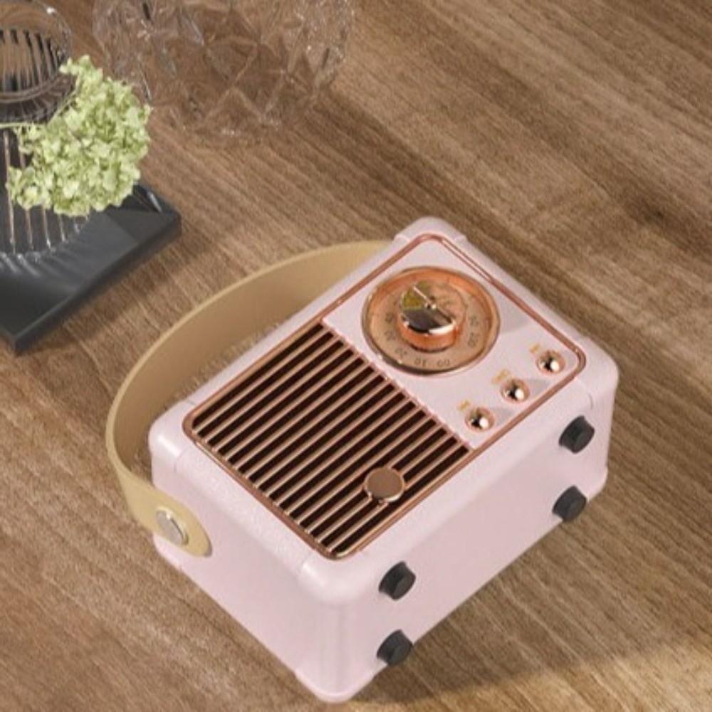 Waterproof Bluetooth Speaker Rich Bass Retro Speaker Vintage Style Music Player  Gift Decoration