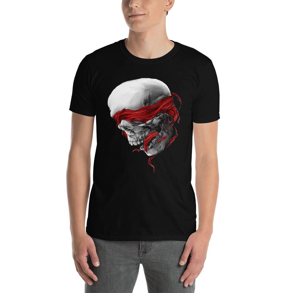 

AWESOME BLIND SKULL RED RAG COOL GRAPHIC Short-Sleeve Unisex T-Shirt 5XL різнокольоровий