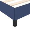 Vidaxl Bed Frame Without Mattress Blue 90X190 Cm Fabric