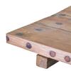 Folding Square Coffee Table - Recycled Wood 50cm