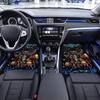 Game Black Car Floor Mats Full Coverage All-Season Car Mats, XPE Non-Slip And Wear-Resistant Mats Suitable for SUV Interiors, Textured Car Carpets
