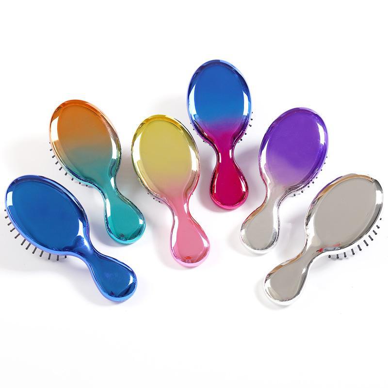 Portable Mini Pig Bristle Scalp Massage Comb for Children